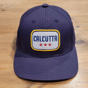 Calcutta Hat Snapback Blue Patch One Size Adjustable Fishing Outdoor